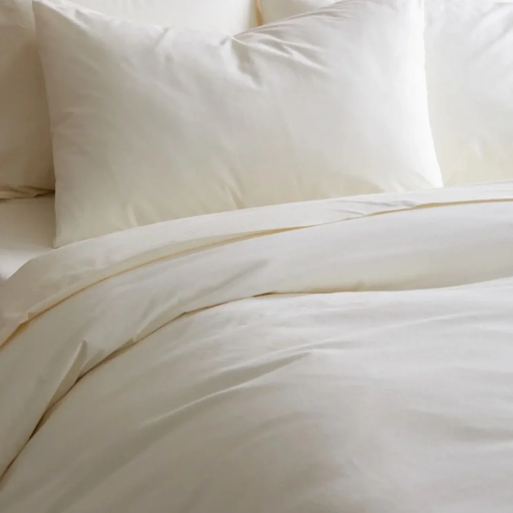 NWOT Quince Classic Organic Brushed Cotton Duvet Cover Set